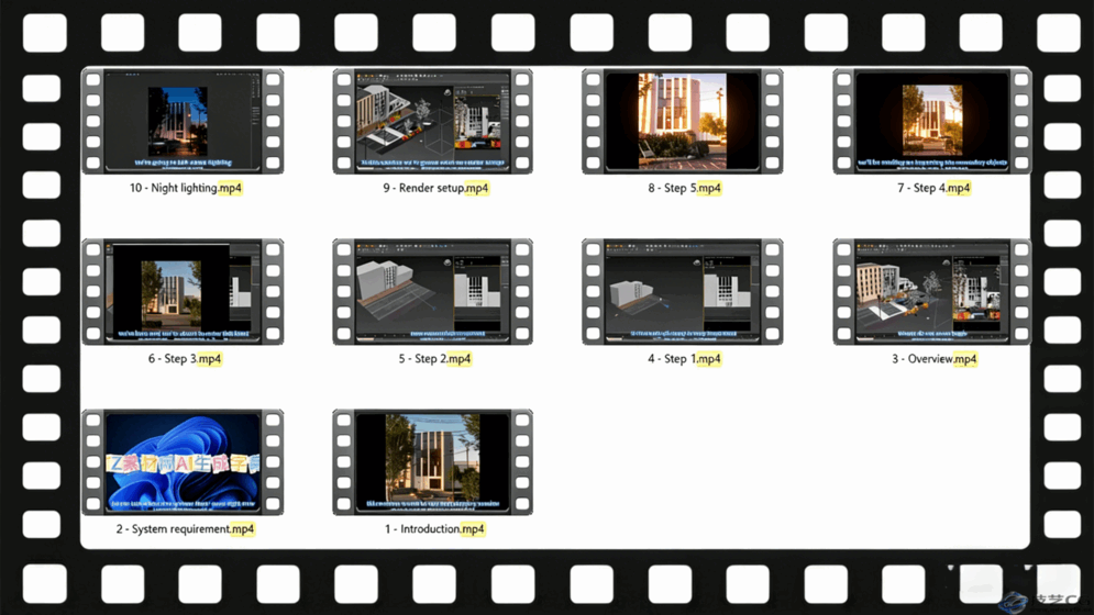 中文字幕 | 掌握3ds Max VRay中的真实立面渲染(图2)