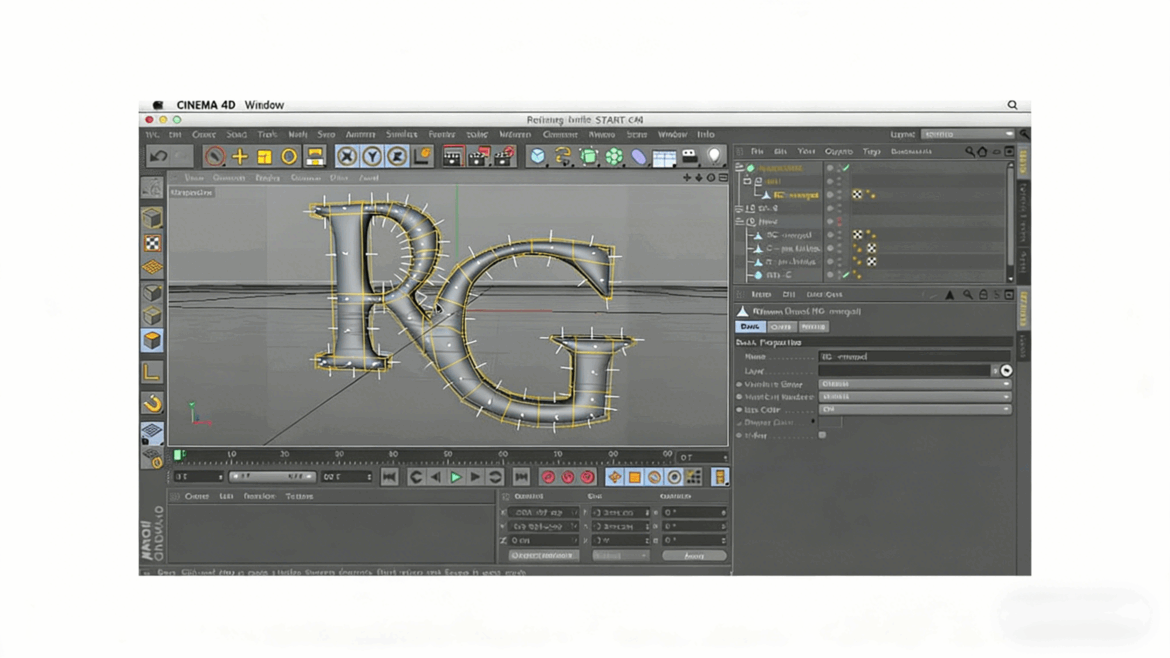 C4D R14全面教程--Lynda琳达（中部）(图3)