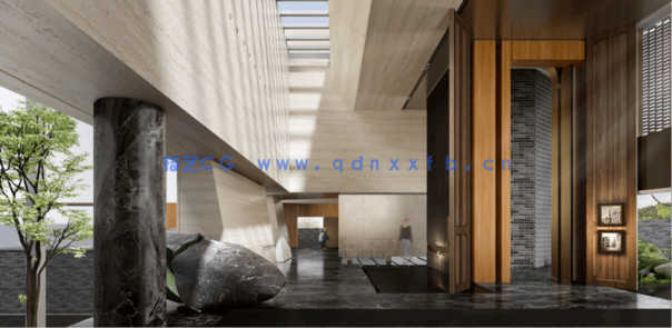 云上视觉渲染后期 max模型+psd源文件(图8)