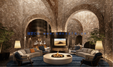 云上视觉渲染后期 max模型+psd源文件(图11)