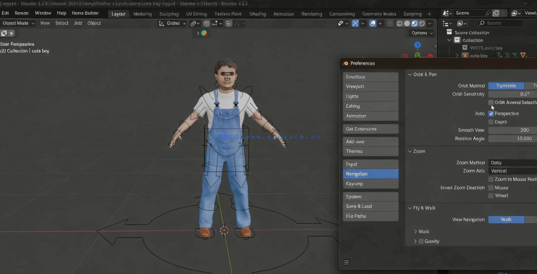Blender 3D角色动画短片完整制作流程视频教程(图1)