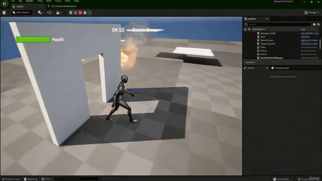 Unreal Engine高效蓝图游戏性能优化技巧视频教程(图5)