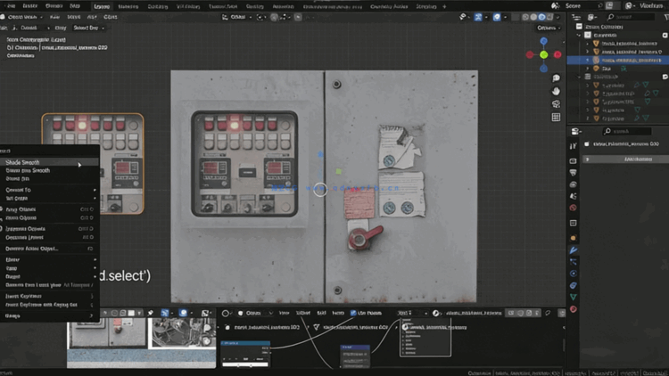 Blender工业设施装饰模型视频教程(图5)