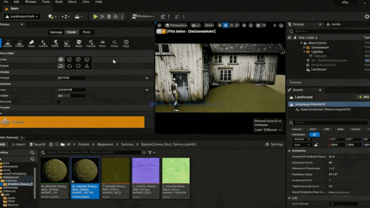 Unreal Engine专业级电影环境场景构图与光照技术视频教程(图5)