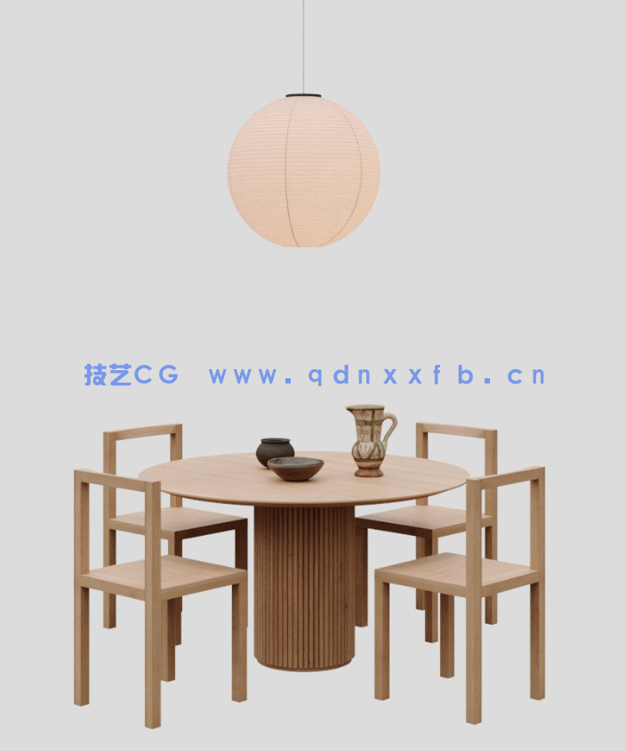 92套捕鱼人搭配好的软装搭配带max模型(图8)