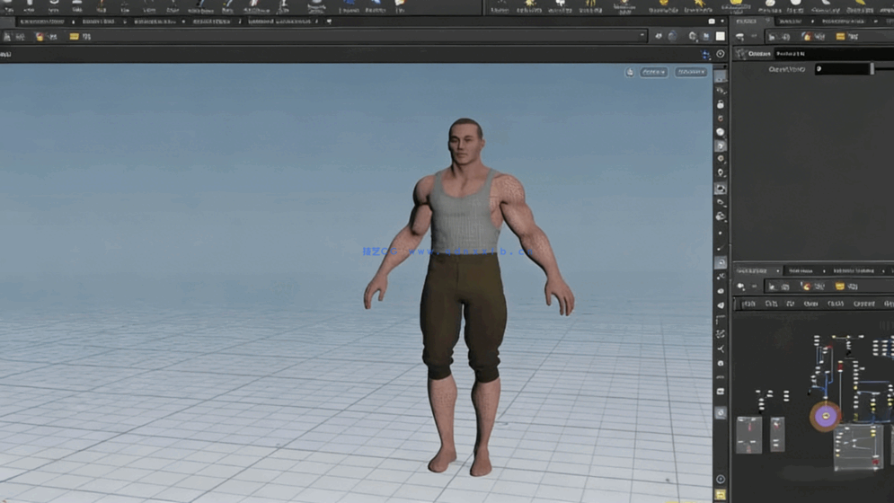 Houdini、KineFX角色骨骼绑定动画核心技术训练视频(图1)