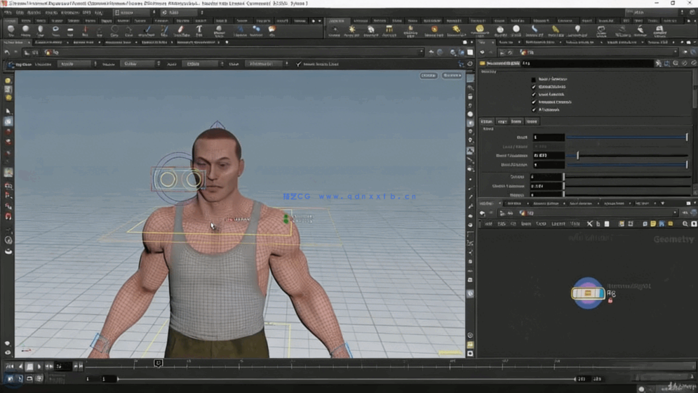 Houdini、KineFX角色骨骼绑定动画核心技术训练视频(图2)