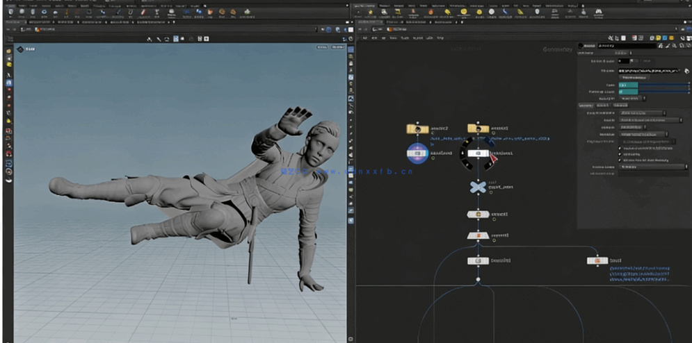 Houdini动态布料模拟专业工作流视频教程(图2)