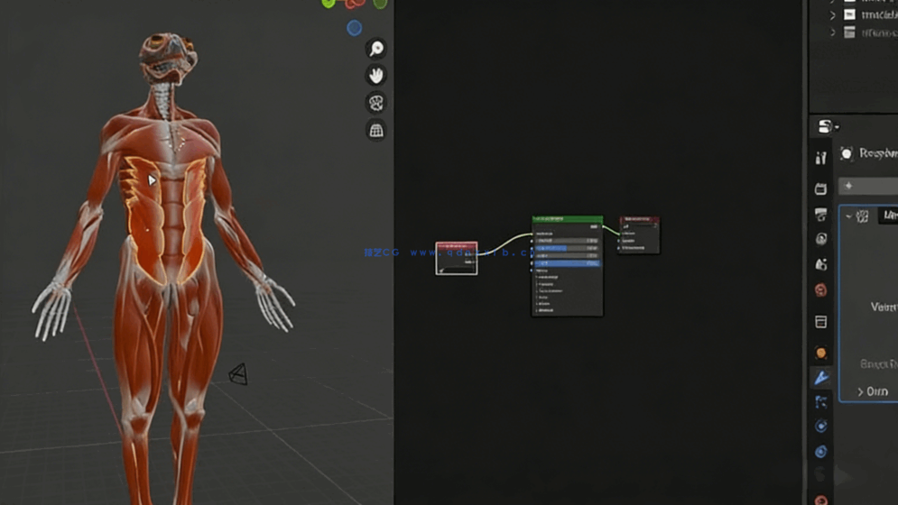 Blender《龙珠超》比鲁斯动漫角色雕刻建模视频教程(图1)