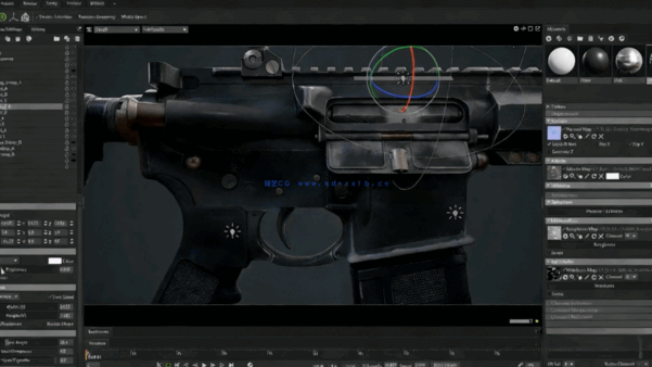 3dsmax步枪游戏武器完整制作大师班教程(图3)