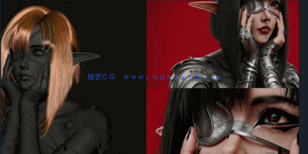 Maya中XGen逼真头发制作视频教程(图4)