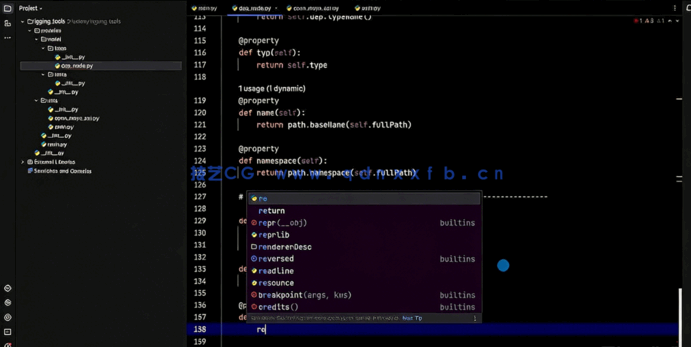 Maya中Python自动化绑定核心技术训练视频教程(图1)