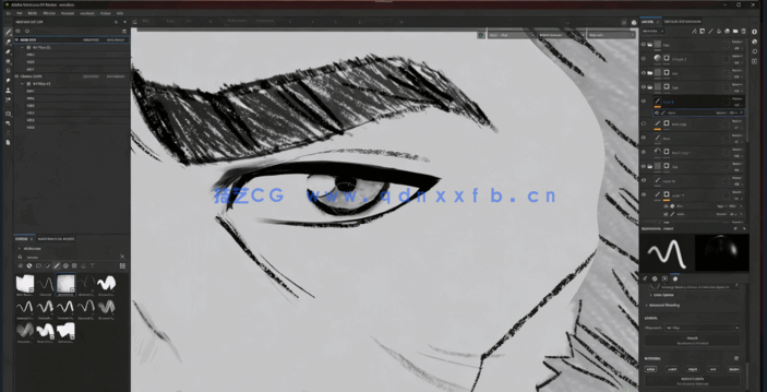 Maya制作2D手绘风格人物角色实例训练视频教程(图4)