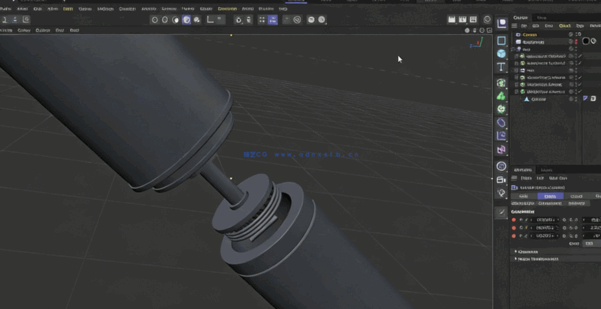 C4D与Arnold电竞座椅完整制作工作流程视频教程(图2)