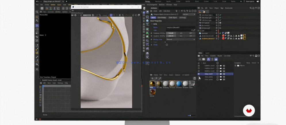 C4D与Redshift独特风格化三维艺术创作训练视频教程(图2)