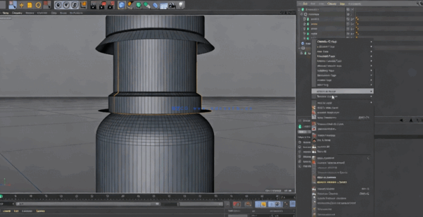 C4D体积生成器建模工作流程视频教程(图4)