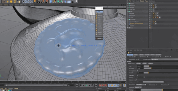 C4D体积生成器建模工作流程视频教程(图2)