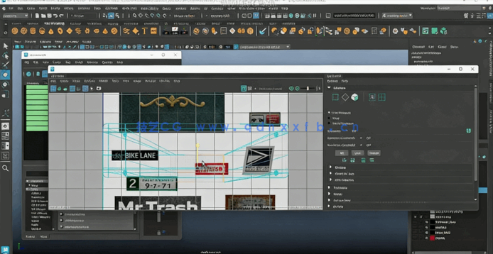 Maya，Arnold多软件场景制作全流程视频教程(图5)