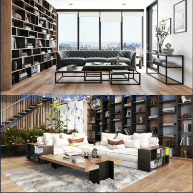 Evermotion Archmodels Vol 257 沙发模型(图1)