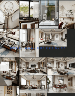 3D室内家装模型案例合集(图2)