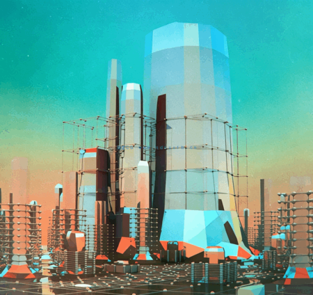 beeple网站精品栏目包装视频C4D动画源文件工程合集(图1)