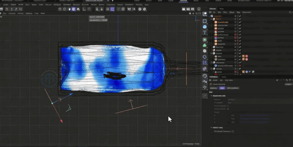 Cinema 4D瓶中浮船动画实例制作视频教程(图3)