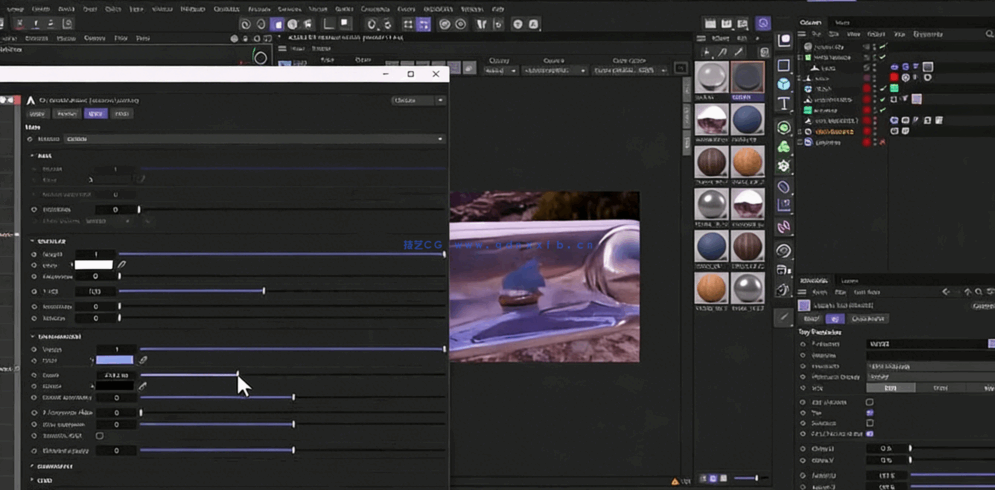 Cinema 4D瓶中浮船动画实例制作视频教程(图4)