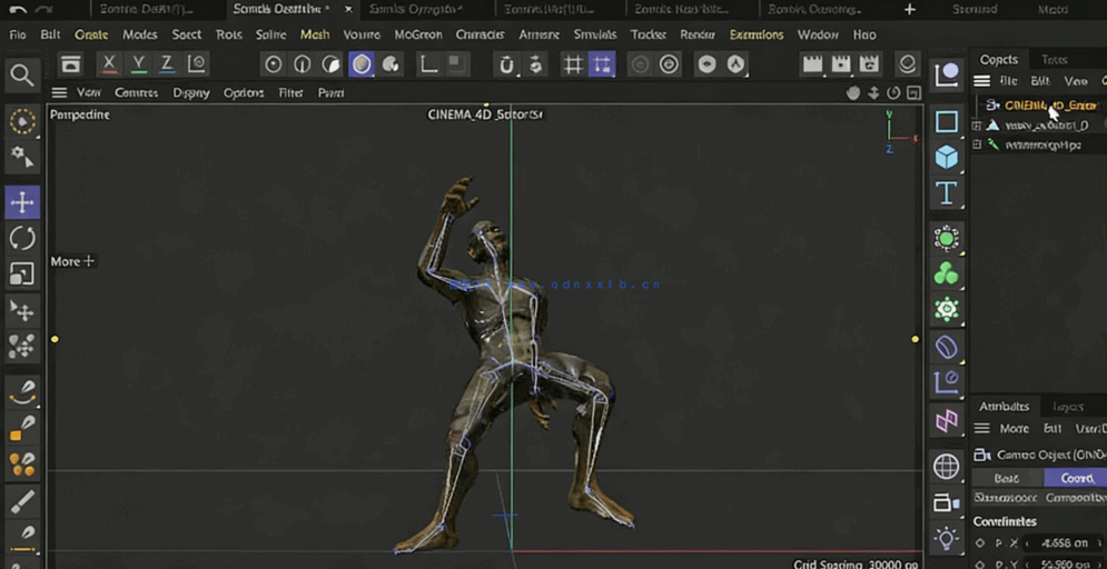  C4D与Aseprite二维角色动画制作流程视频教程(图1)