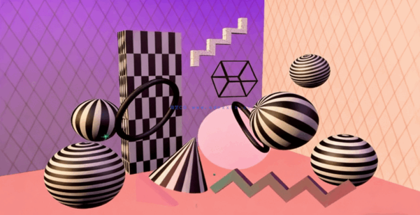 C4D几何图形创意可视化设计视频教程(图3)