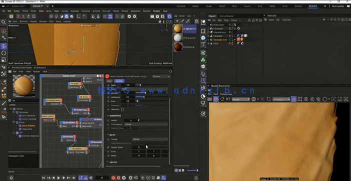 C4D与PS冰激凌产品完整实例制作视频教程(图3)