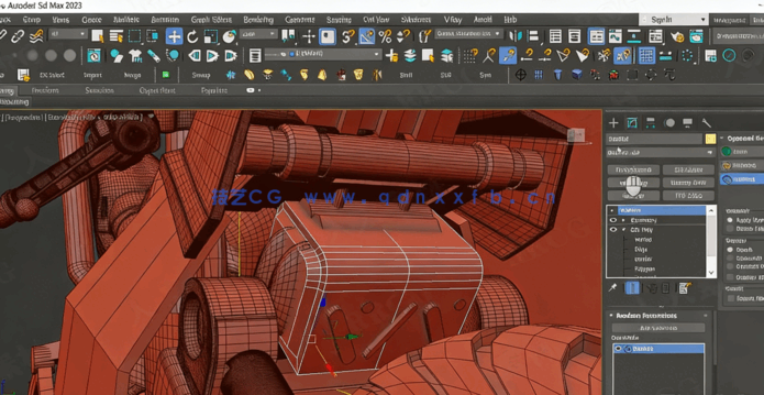 3dsmax摩托车概念艺术设计制作完整流程视频教程(图3)
