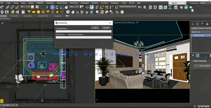 3dsMax与V-Ray 6室内外逼真渲染技术视频教程(图3)