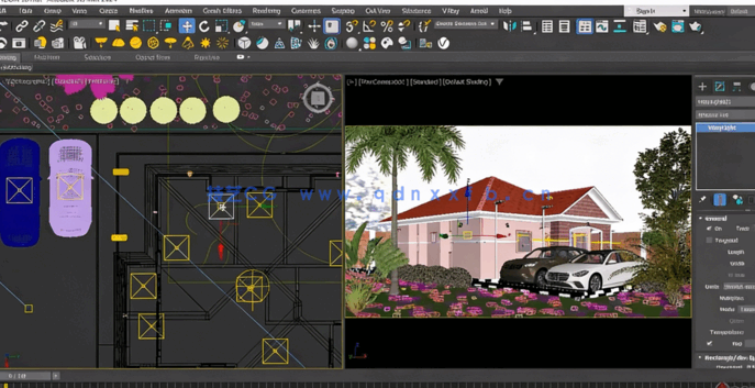 3dsMax与V-Ray 6室内外逼真渲染技术视频教程(图5)
