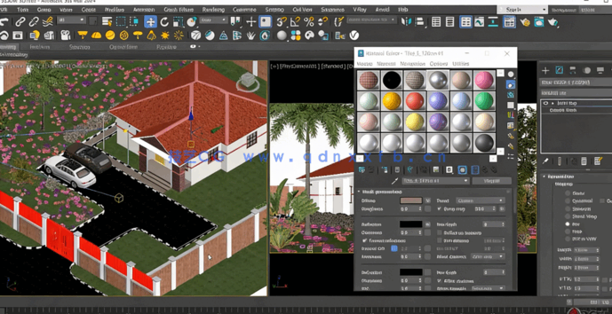 3dsMax与V-Ray 6室内外逼真渲染技术视频教程(图6)