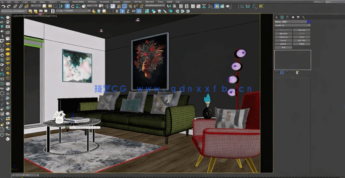 [3dsmax] 3dsmax与Corona逼真3D渲染技术训练视频教程(图5)