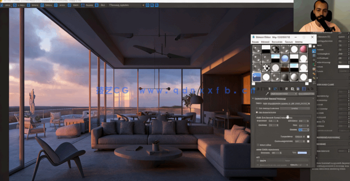 [3dsmax] 3dsMax和Corona建筑可视化渲染工作流程视频教程(图3)