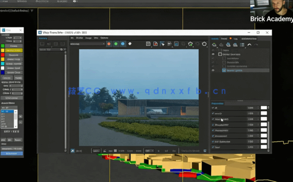 [3dsmax] BrickVisua出品3dsmax与PS建筑可视化后期制作大师班视频教程(图4)