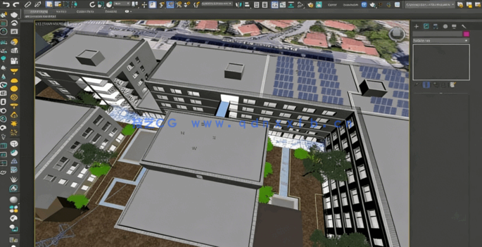 [3dsmax] 3dsMax与Corona 9逼真建筑外部场景照明技术视频教程(图3)