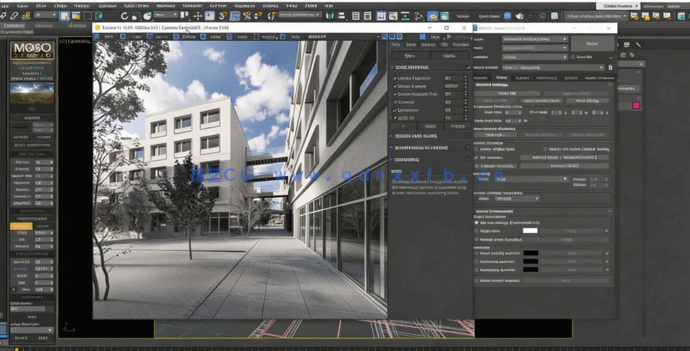 [3dsmax] 3dsMax与Corona 9逼真建筑外部场景照明技术视频教程(图5)