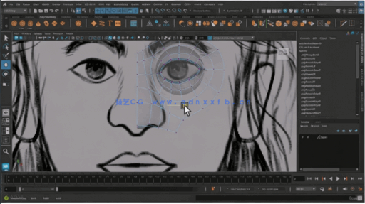 Maya原始山顶洞人从建模到动画完整制作视频教程(图6)