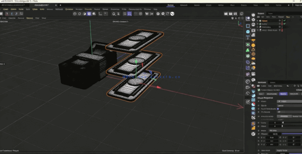 C4D金融领域Logo图标3D建模制作视频教程(图2)