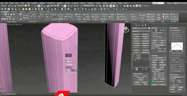 3dsmax与Substance Painter木质板凳完整制作流程视频教程(图3)