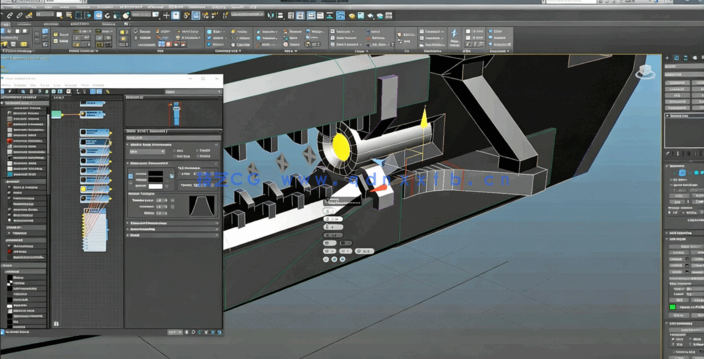 3dsMax机械硬表面建模概念艺术设计大师级视频教程 (图2)