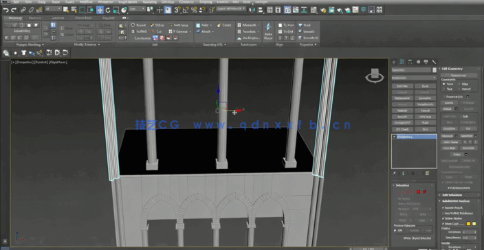 3dsmax 3A级游戏环境场景完整实例制作视频教程(图1)
