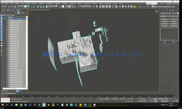 3Dmax建筑设计可视化技能训练视频教程(图1)