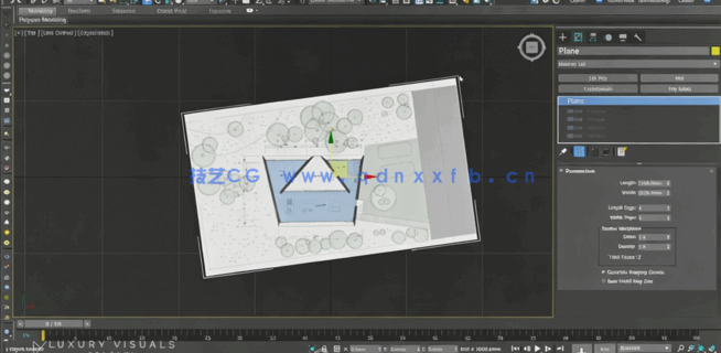 3DS MAX Vray室外建筑场景渲染制作视频教程(图1)
