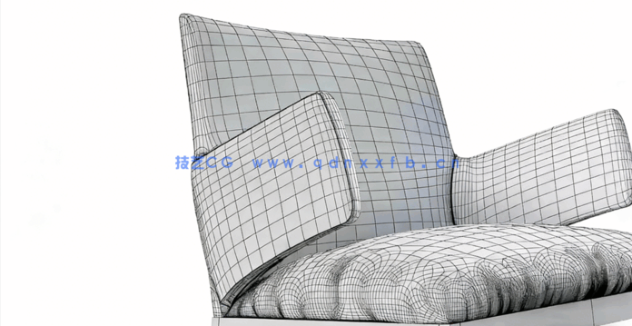 3dsMax高精度家具模型实例制作视频教程(图4)