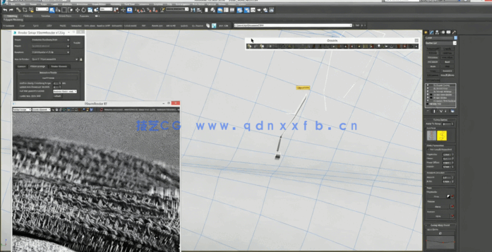 3dsmax中FStorm沙发织物着色器渲染技术视频教程(图1)