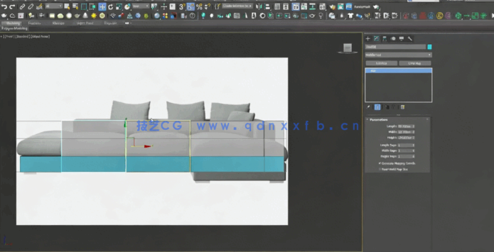 [3dsmax] 3dsMax逼真家具3D建模实例制作训练视频教程(图2)