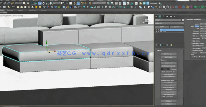 [3dsmax] 3dsMax逼真家具3D建模实例制作训练视频教程(图5)